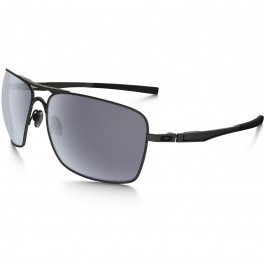 Óculos Oakley Plaintiff Squared Matte Black/ Grey Polarized Óculos Oakley Plaintiff Squared Matte Black/ Grey Polarized