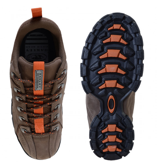 Tênis Oakley Flak Low 1 Marrom com Laranja - 5
