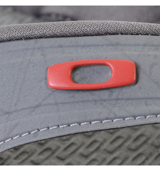 Chinelo Oakley Rope Cinza Com Vermelho - 3