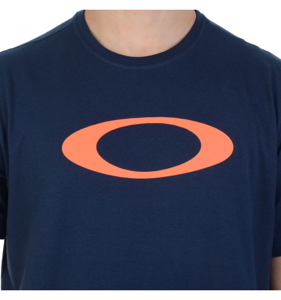 Camiseta Oakley O-Ellipse Tee Azul - 3