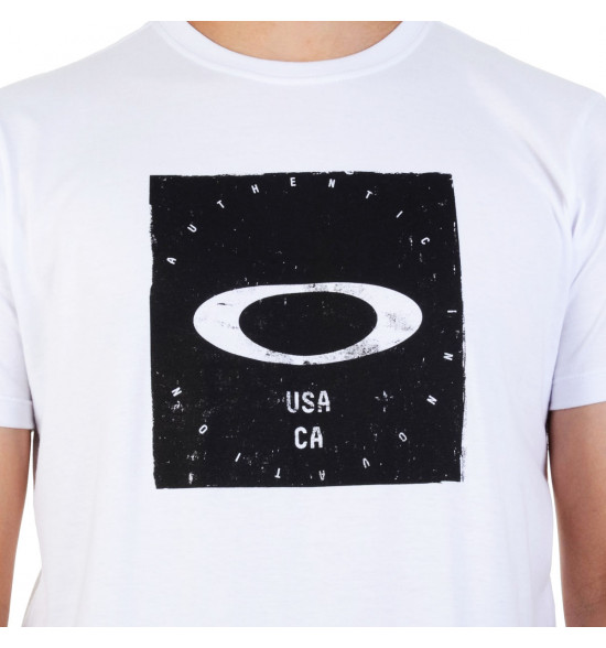 Camiseta Oakley Bolded Elipse Tee Branca - 3