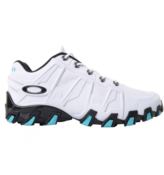Tênis Oakley Hardshell Branco Com Azul - 2