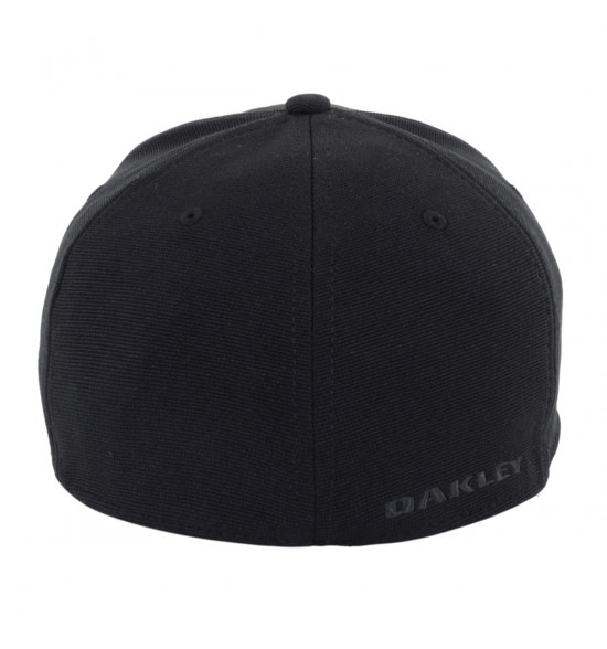Boné Oakley Tincan Cap Preto com Logo Camuflado - 2