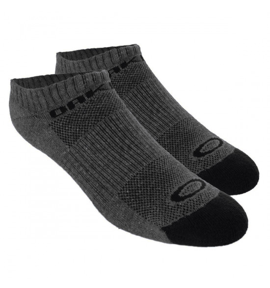 Meia Oakley Soquete Brand  No Show Sock Cinza
