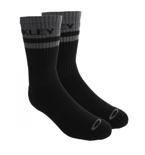 Meia Oakley Athletic Sock Preta