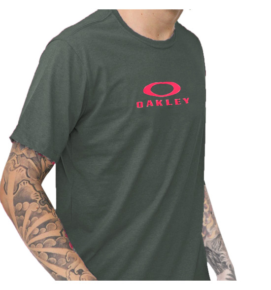 Camiseta Oakley Bark New Tee Shadow - 3
