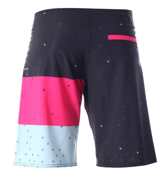 Bermuda Água Oakley Skull Preto com Rosa - 2