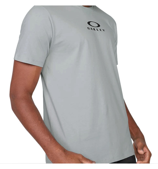 Camiseta Oakley Bark New Tee Cinza  - 3