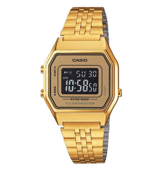 Relógio Casio Vintage LA680WGA-9BDF-SC Dourado
