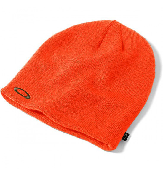 Gorro Oakley Fine Knit Beanie Laranja Neon