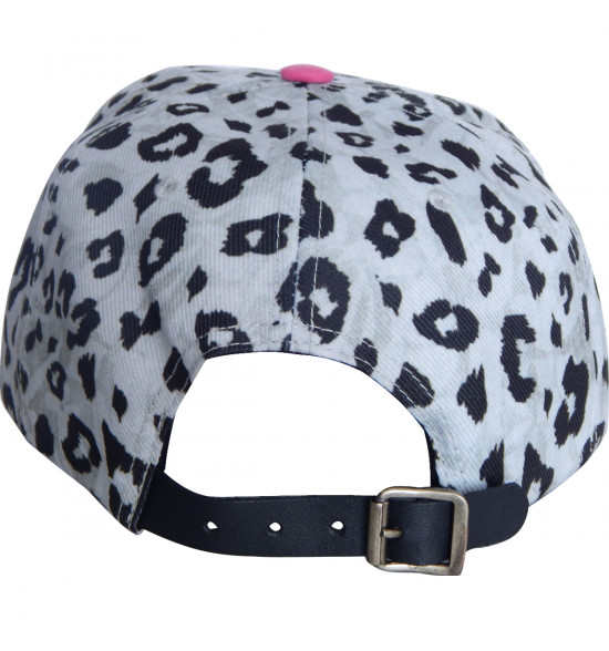 Boné Mormaii Snapback Animal Print Pink e Preto - 3