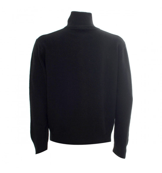 Suéter Alma De Praia Ziper Preto - 2