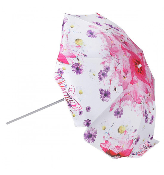 Guarda-sol Mormaii Borealis Rosa Com Branco