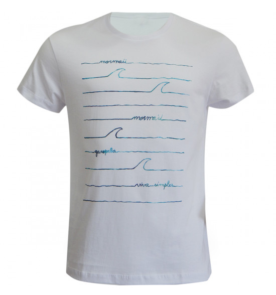 Camiseta Mormaii Wave Lines Branca