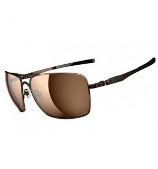 Óculos Oakley Plaintiff Squared Brown Chrome/Bronze Polarizado