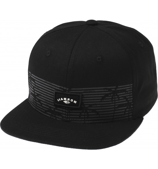 Boné Mormaii Snapback Black Stripes