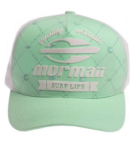 Boné Mormaii Trucker Westsuits Verde com Branco - 2