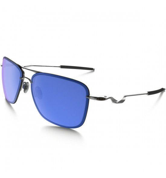 Óculos Oakley Tailhook Satin Chrome Com Ice Iridium LANÇAMENTO