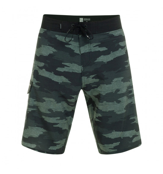 Bermuda Água Quiksilver Camo 21 black/grey