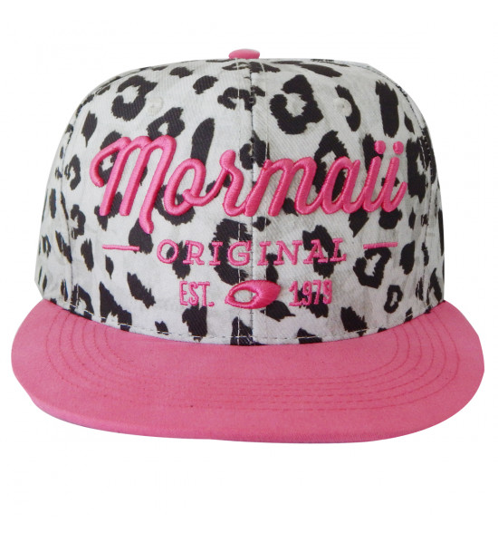 Boné Mormaii Snapback Animal Print Pink e Preto - 2
