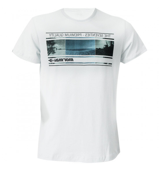 Camiseta Mormaii Seventies Premium Branco LANÇAMENTO