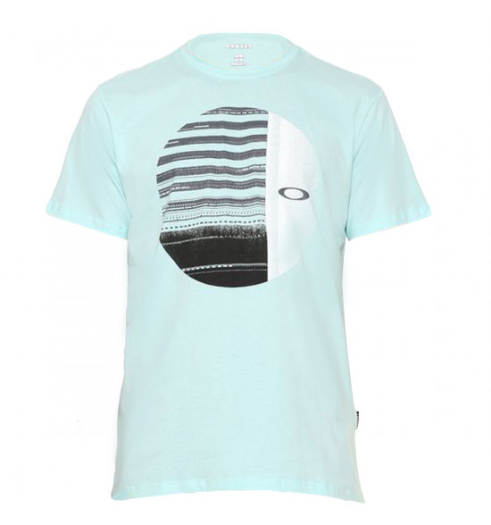 Camiseta Oakley Disrupted Ellipse Tee Azul