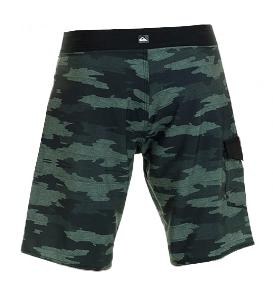 Bermuda Água Quiksilver Camo 21 black/grey - 2