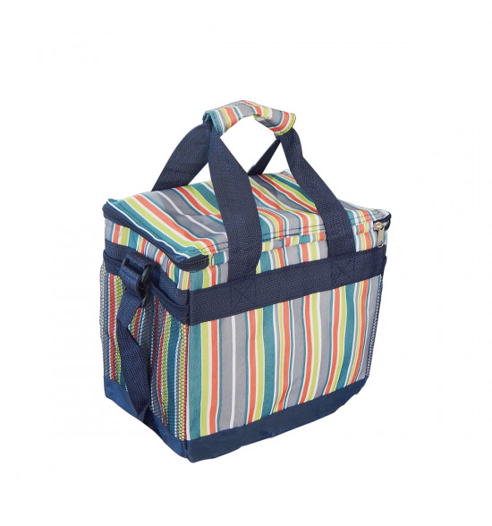 Bolsa Termica Cooler Alma de Praia Night Stripes