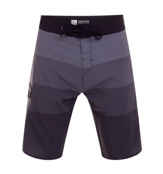 Bermuda Água Quiksilver Massive 21 Boardshort Preto