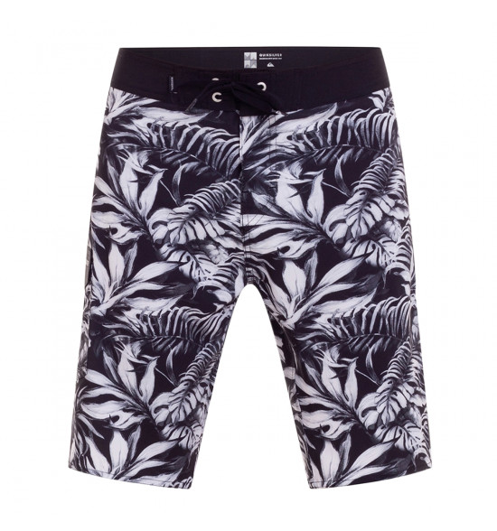 Bermuda Água Quiksilver Tropics 20 Boardshort Preto