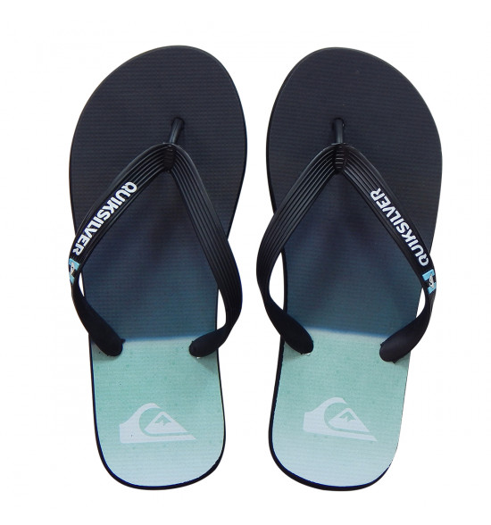 Chinelo Quiksilver Molokai Slab Preto