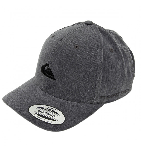 Boné Quiksilver Snap Washing Dark Grey