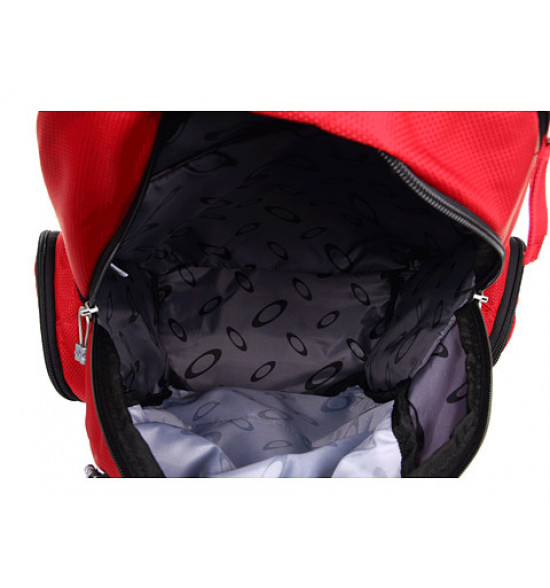 Mochila Oakley Kitchen Vermelha Com Preto - 3