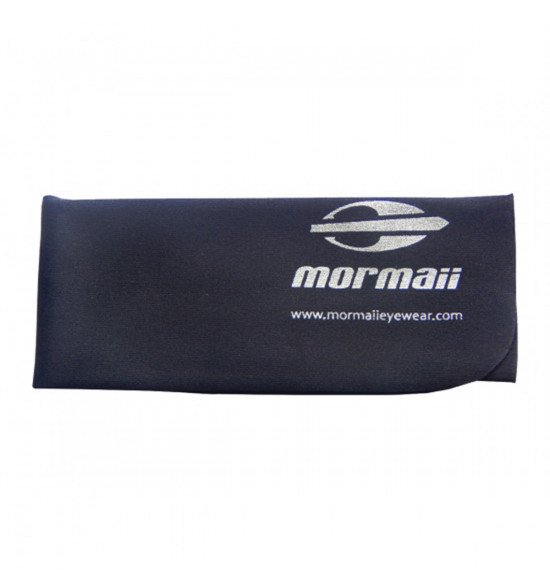 Óculos Mormaii Nazaré Preto Fosco com Azul / Lente Cinza Degrade - 3