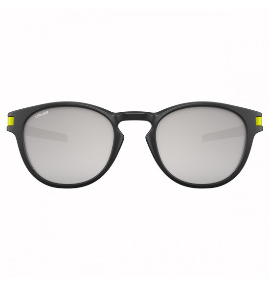 Óculos Oakley Latch Valentino Rossi Signature Series Matte Black/Lente Chrome Iridium - 2