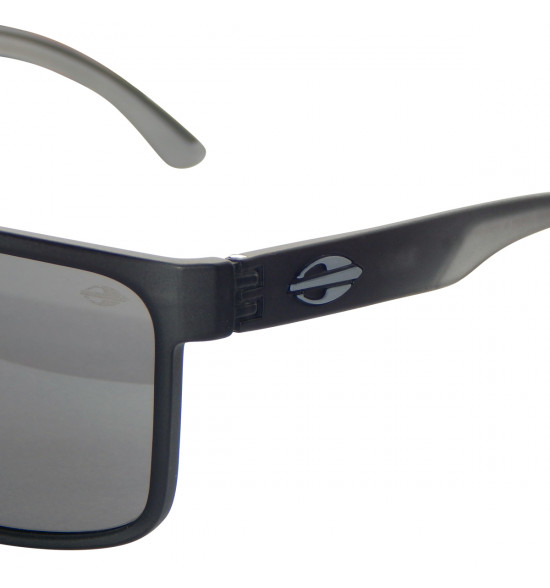 Óculos Mormaii Monterey Preto Fume Translúcido/Lente Cinza - 2