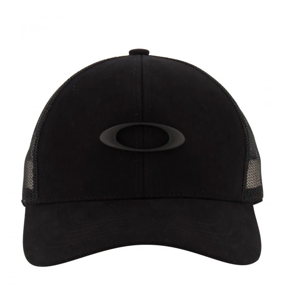 Boné Oakley Metal Ellipse Trucker Hat Blackout - 2