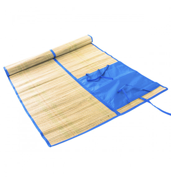 Esteira e Sacola  Alma de Praia 2 em 1 Azul - 2