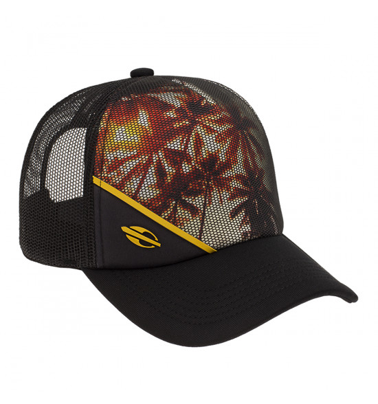 Boné Mormaii Silk Front Trucker Palm Trees Preto - 4