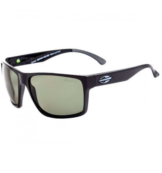 Óculos Mormaii Carmel Preto Brilho/ Lente G15 Polarizado