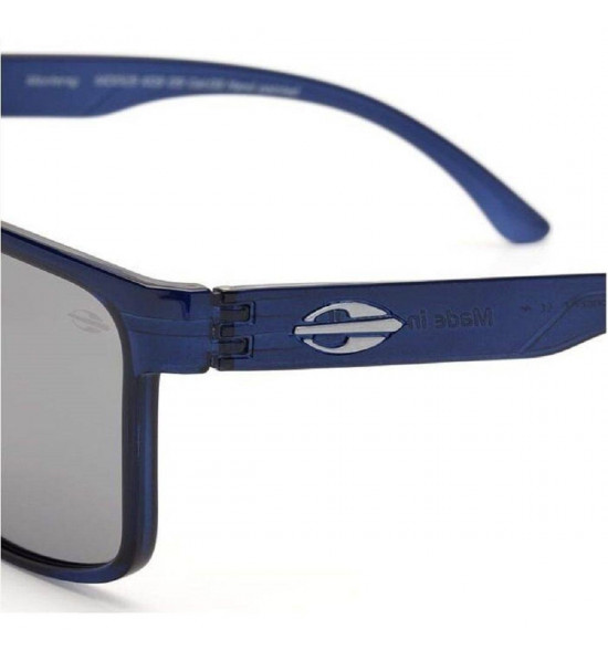 Óculos Mormaii Monterey Azul Translucido Brilho/ Lente Cinza - 3