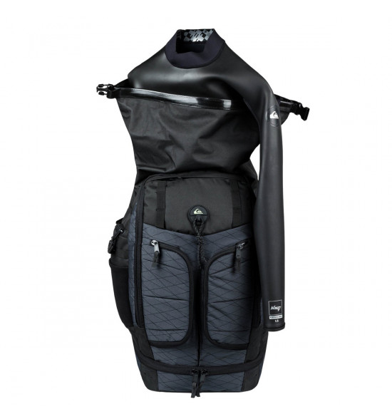 Mochila Quiksilver Captaine Preta - 6