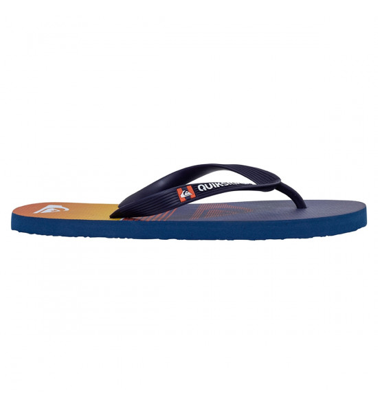 Chinelo Quiksilver Molokai Slab Logo Laranja - 3