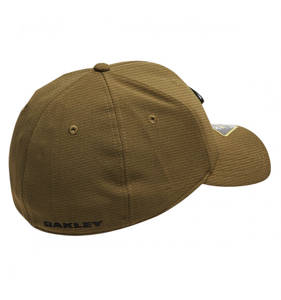 Boné Oakley Tincan New Dark Brush Verde com Logo Preto - 3