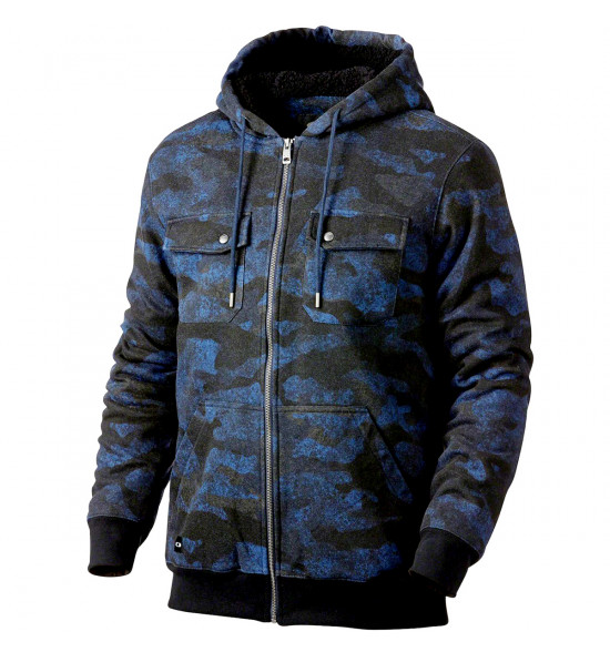 blusa de frio camuflada da oakley