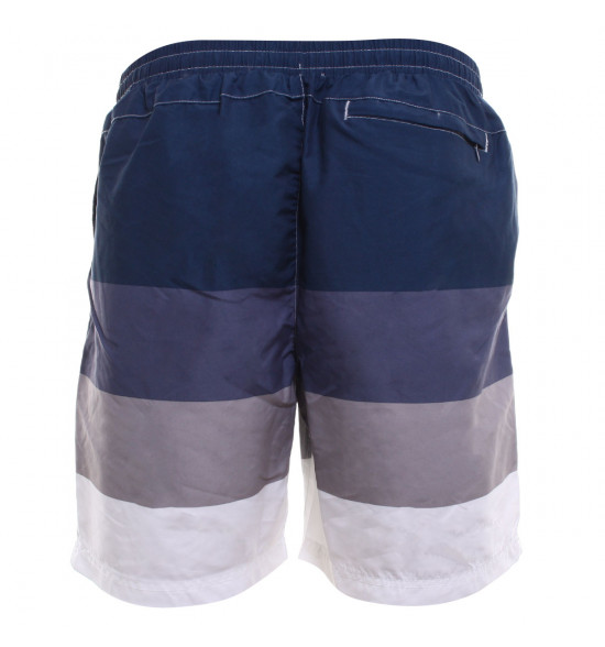 Shorts Água com Cordão Alma de Praia Listras Azuis - 2