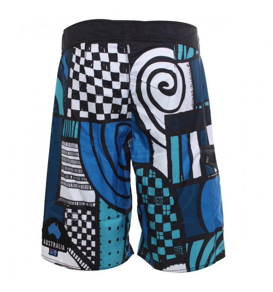 Rx Bermuda Água Alma De Praia Full Print - 2