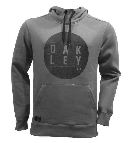 Moletom Oakley Inc Graphic Pulover Fleece Cinza PROMOÇAO - 2