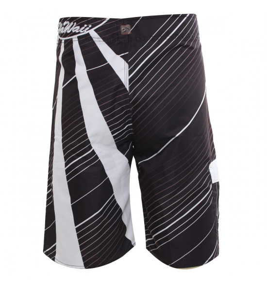 Rx Bermuda Água Alma De Praia  Black Stripes PROMOOÇÃO Ultima Peça tam  40 - 2