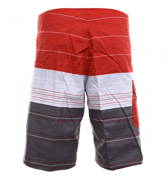 Rx Bermuda Água Alma de Praia Dupla Face New Vermelha - 2